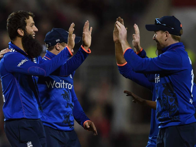 eoin morgan has hailed the contributions of moeen ali adil rashid and james taylor in england 039 s victory photo afp