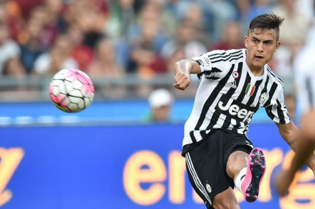 juventus forward paulo dybala during the serie a match against roma on august 30 2015 at the olympic stadium in rome photo afp juventus forward paulo dybala during the serie a match against roma on august 30 2015 at the olympic stadium in rome photo afp