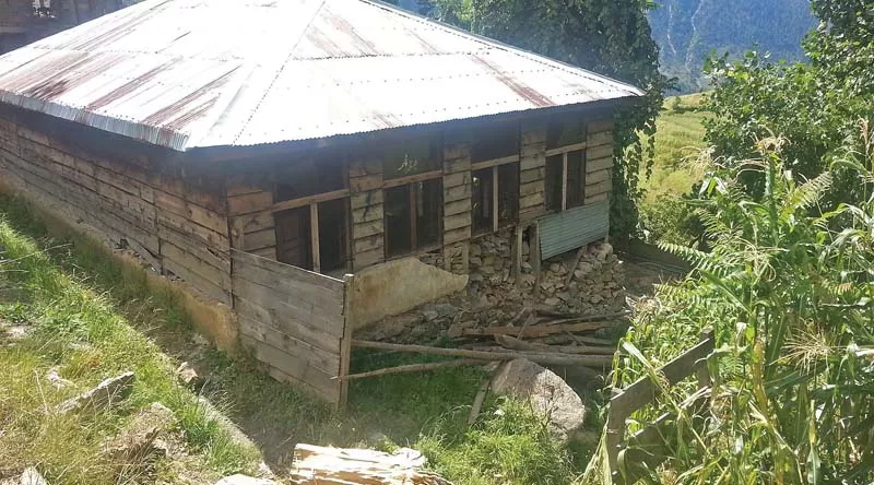 a view of the dilapidated govt girls school shah amanabad colony kohistan photo express a view of the dilapidated govt girls school shah amanabad colony kohistan photo express