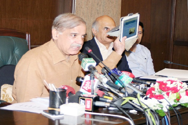 shahbaz says hydel projects can be set up only at a limited scale in the province photo nni