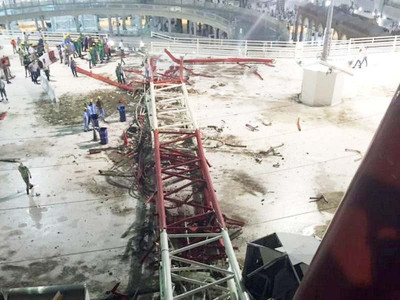 tragedy in makkah grand mosque crane collapse leaves 87 dead