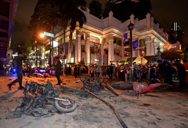 a bomb on august 17 2015 at the erawan shrine in downtown bangkok killed 20 people rocking the capital and denting faith in thailand 039 s key tourism sector photo afp