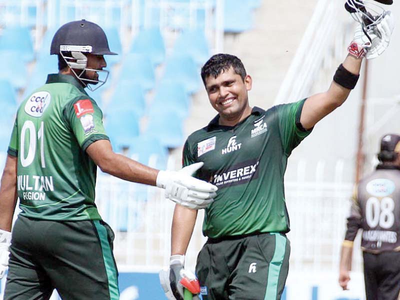 kamran akmal played a captain s innings as he scored a century that ensured his side go into the semis high on confidence photo app