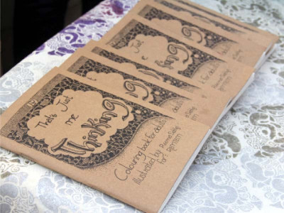 colouring book that is just me thinking