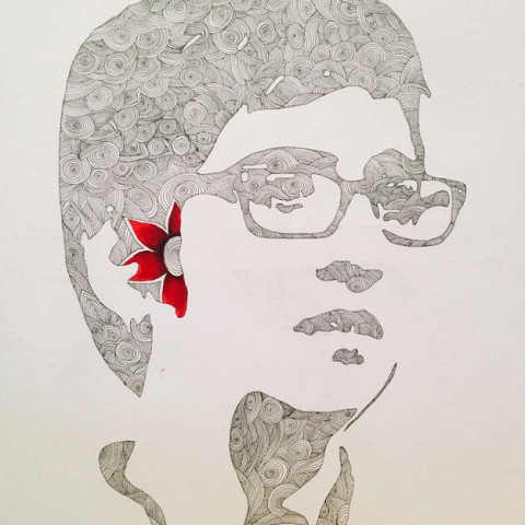painting by dubai based artist mina siddique sabeen was her first boss painting by dubai based artist mina siddique sabeen was her first boss