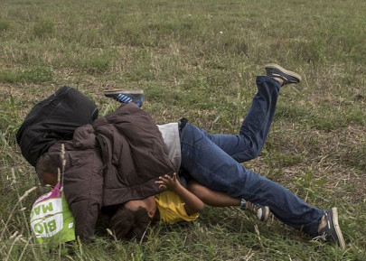 meet the syrian man who was tripped by a hungarian camerawoman meet the syrian man who was tripped by a hungarian camerawoman