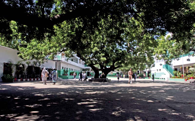 begum nasra wazir ali started her school from her garage she later shifted to a new campus where the neem tree around which the school was built still provides shade to at least half of its courtyard photos athar khan express