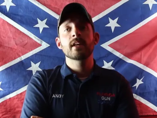 andy hallinan a gun shop owner in florida has offered a special discount on weapons with the promotional coupon code muslim to commemorate 9 11 photo facebook andy hallinan a gun shop owner in florida has offered a special discount on weapons with the promotional coupon code muslim to commemorate 9 11 photo facebook