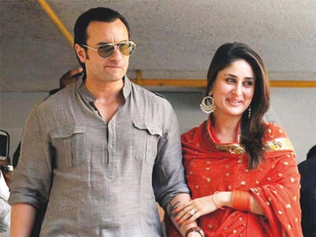 Saif and Kareena walked down the aisle in October 2012. PHOTO: FILE 