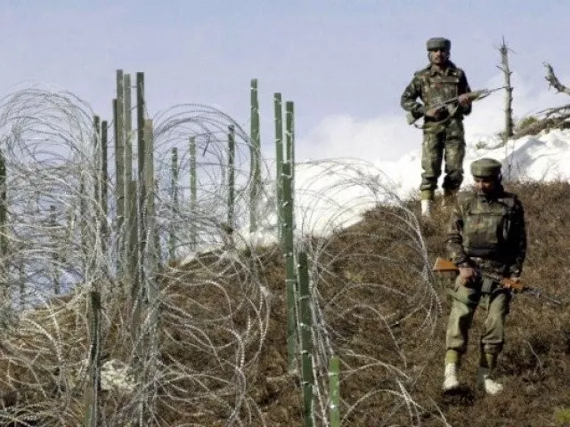 a file photo of indian security forces across the loc photo afp a file photo of indian security forces across the loc photo afp