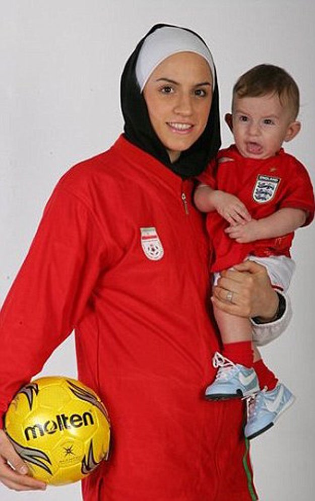 niloufar ardalan has reportedly been banned from leaving iran with the national women 039 s football team photo dailymail