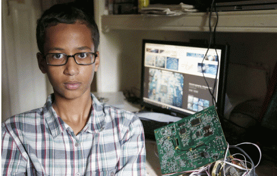 muslim student arrested in us after home built clock mistaken for bomb muslim student arrested in us after home built clock mistaken for bomb