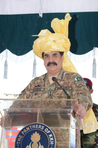 army chief general raheel sharif addresses tribals in waziristan on september 16 2015 photo ispr army chief general raheel sharif addresses tribals in waziristan on september 16 2015 photo ispr