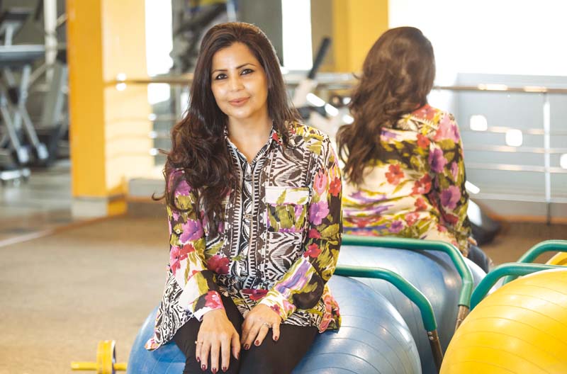 rubina rehman has been the owner of life style gym for over five years since her successful recovery from cancer photo arif soomro