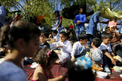 police and migrants in stand off near turkey s greek border police and migrants in stand off near turkey s greek border