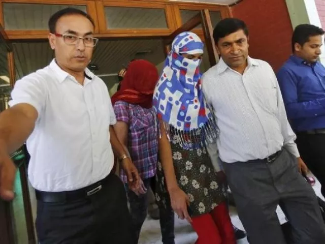 two veiled nepali women who told police they were raped by a saudi official walk outside nepal 039 s embassy in new delhi india september 9 2015 photo reuters two veiled nepali women who told police they were raped by a saudi official walk outside nepal 039 s embassy in new delhi india september 9 2015 photo reuters