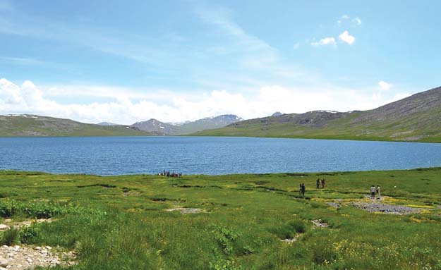 sheosar lake in the midst of deosai plains photo courtesy love baltistan facebook page