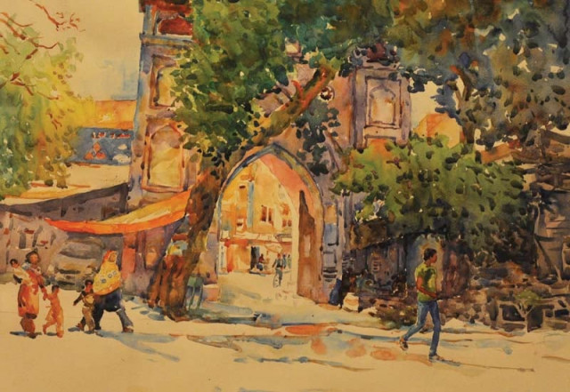 work of various artists on display at the minhas art gallery of gcu lahore on thursday pr work of various artists on display at the minhas art gallery of gcu lahore on thursday pr