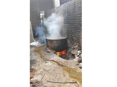 endangering health govt slaughterhouse sealed for producing animal oil endangering health govt slaughterhouse sealed for producing animal oil