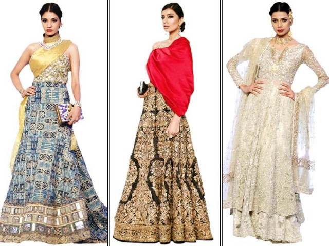 designers show scope of bridal wear with a well rounded display of colours cuts and silhouettes photos shafiq malik express designers show scope of bridal wear with a well rounded display of colours cuts and silhouettes photos shafiq malik express