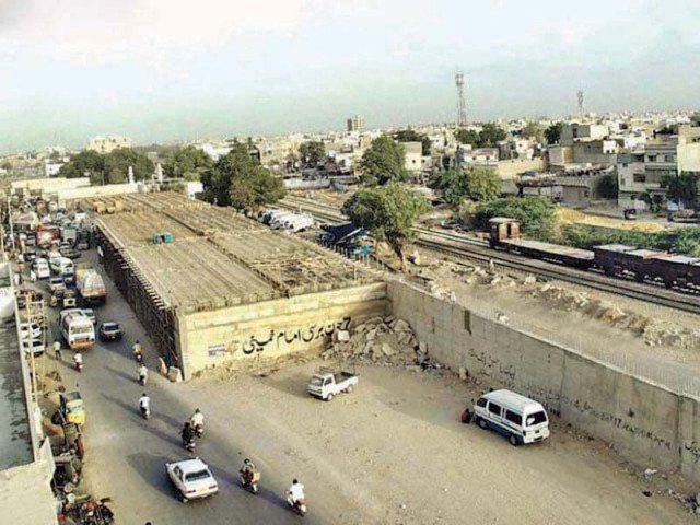 the malir 15 flyover supposed to have been completed by december last year will not be completed before june 2016 apparently due to delays in funds photo file the malir 15 flyover supposed to have been completed by december last year will not be completed before june 2016 apparently due to delays in funds photo file