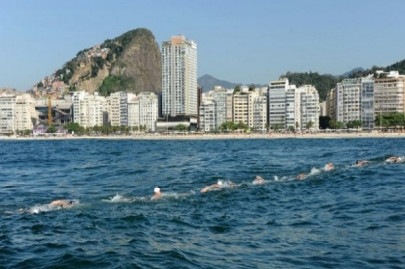 pollution concerns swimmers get rio water all clear
