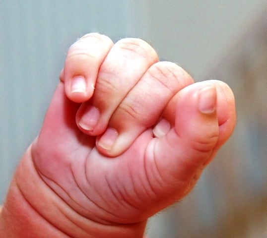 the incident was reported on thursday when the family complained about the disappearance of its newborn boy from nich stock image