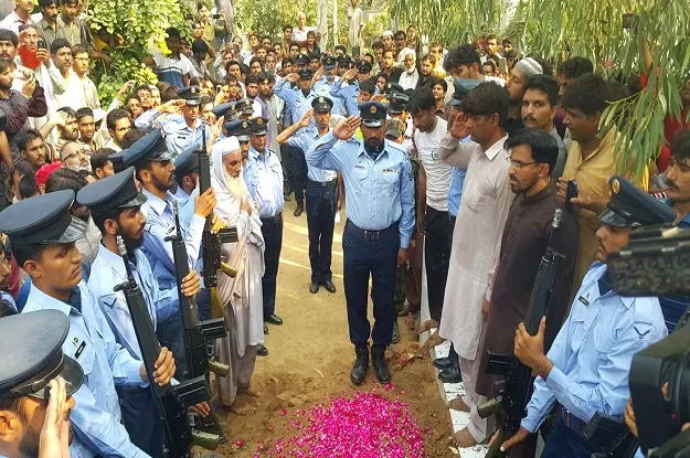 scores of people join funeral prayers of shaan ali photo express scores of people join funeral prayers of shaan ali photo express