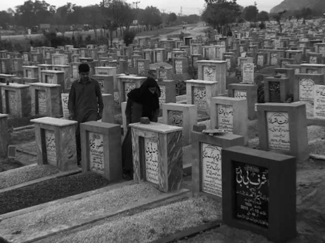 residents belonging to the ahmadi sect visit a cemetery at rabwah photo afp residents belonging to the ahmadi sect visit a cemetery at rabwah photo afp