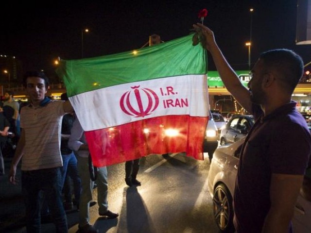 iranians celebrate on the streets following a nuclear deal with major powers in tehran photo reuters