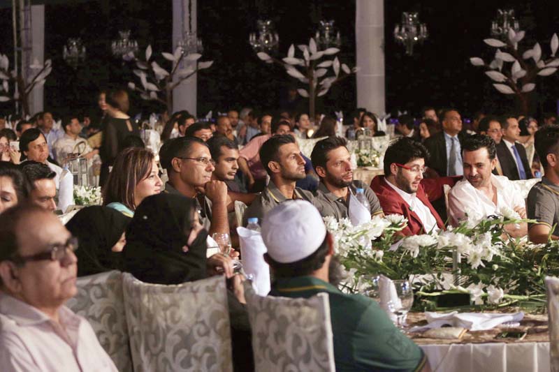 the players were left unhappy at the way the launch focused more on glitzy film stars than on the players themselves photos shafiq malik express