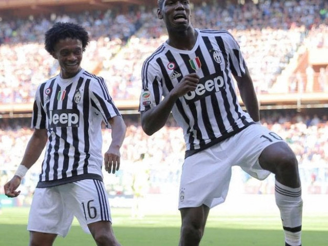paul pogba celebrates after scoring vs genoa in the serie a photo afp paul pogba celebrates after scoring vs genoa in the serie a photo afp