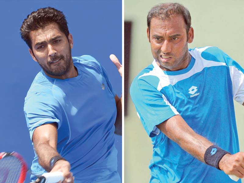 veterans aisam and aqeel were the force behind pakistan s promotion to group i in the davis cup s asia oceania zone photos file afp