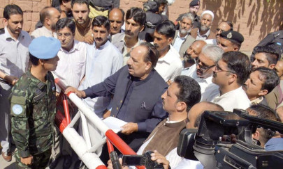threat to peace ajk premier leads rally against india threat to peace ajk premier leads rally against india
