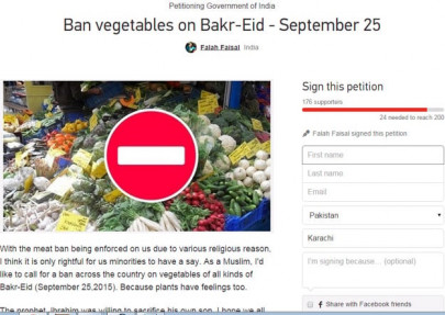 plants have feelings too indian muslim petitions govt to ban vegetables on eid