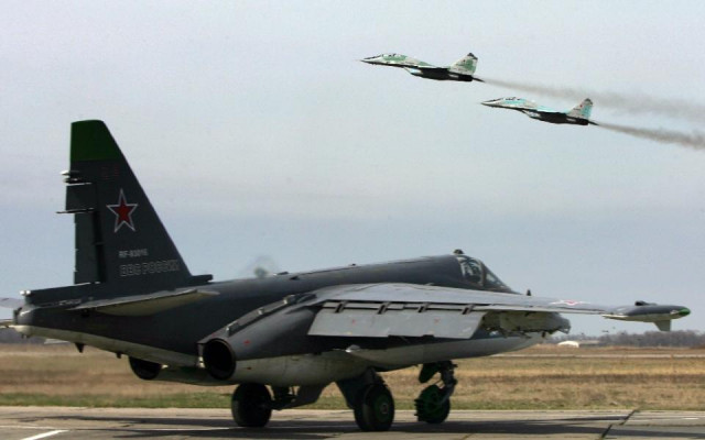 an su 25 ground attack aircraft photo afp an su 25 ground attack aircraft photo afp