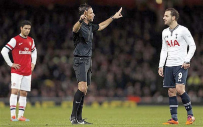 north london derby wenger warns gunners from going off