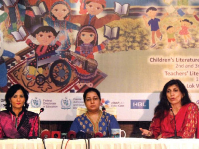 over 35 thousand children and five thousand teachers are expected to participate in the upcoming three day event photo mariam shafqat express