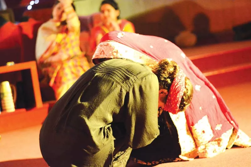students of the kinnaird college put up a play depicting poignant experiences that encapsulate urban experiences photo ali ahsan students of the kinnaird college put up a play depicting poignant experiences that encapsulate urban experiences photo ali ahsan
