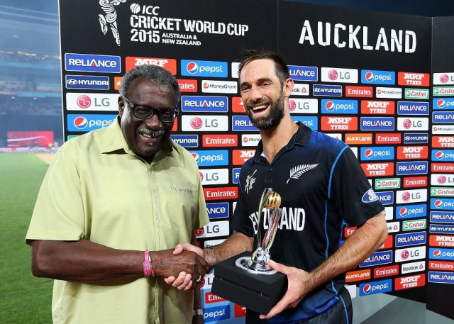 the 36 year old was one of the three players including james franklin and jesse ryder who were named by the psl organisers photo courtesy icc the 36 year old was one of the three players including james franklin and jesse ryder who were named by the psl organisers photo courtesy icc