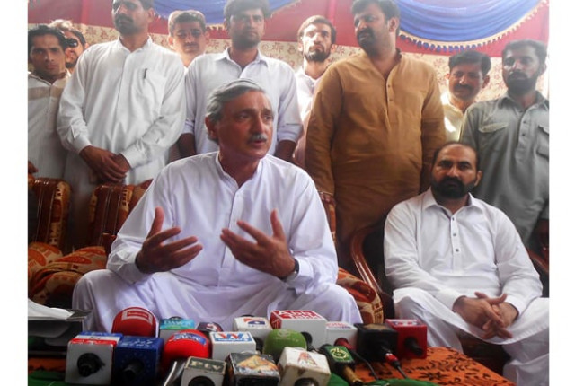 pti general secretary jahangir tareen addressing a press conference in bahawalpur photo online pti general secretary jahangir tareen addressing a press conference in bahawalpur photo online