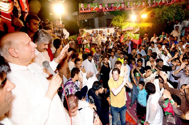 pakistan tehreek i insaf punjab organiser chaudhry sarwar photo nni