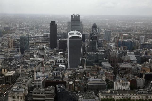 the city of london is seen during a rainy day in london britain june 22 2015 photo reuters