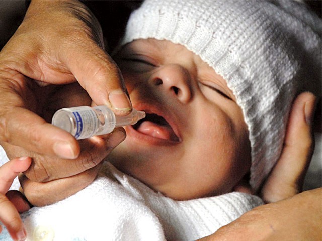 some 0 1m children who had previously missed inoculation also vaccinated photo muhammad javaid express