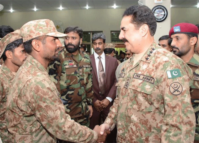 coas emphasises need to work at all levels to prevent terrorists from establishing bases infiltrating into pakistan photo twitter