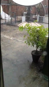 rain hailstorm hit lahore