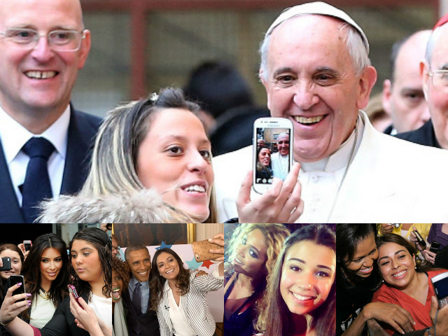 not kim kardashian but selfie with pope francis will bring you fame