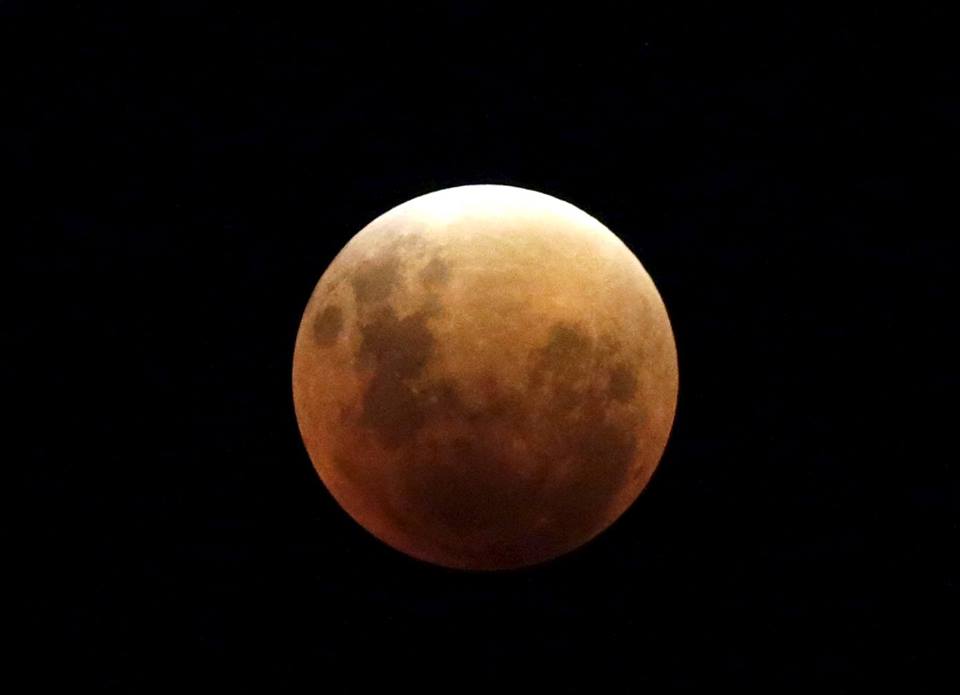 during that moment the moon was at its closest orbital point to earth called perigee photo reuters