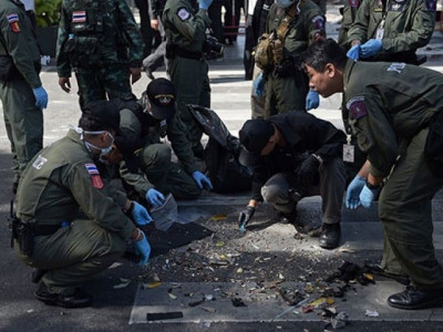 police say local politics could still be behind bangkok blast