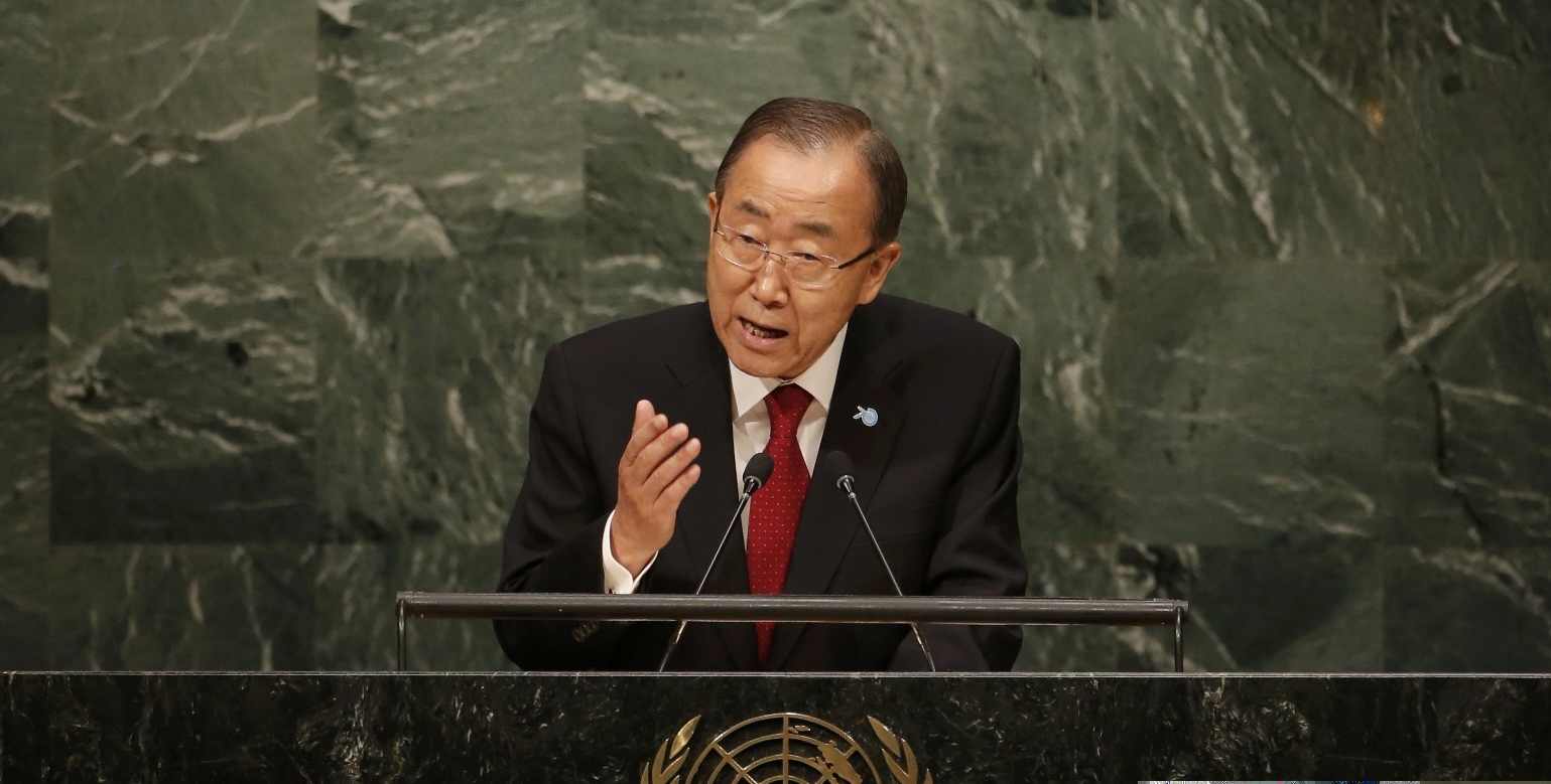 united nations secretary general ban ki moon addresses attendees during the 70th session of the united nations general assembly at the u n headquarters in new york september 28 2015 photo reuters